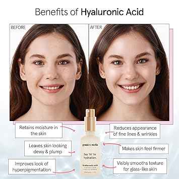grace & stella Award Winning Hyaluronic Acid Serum (50ml/1.7 fl oz)