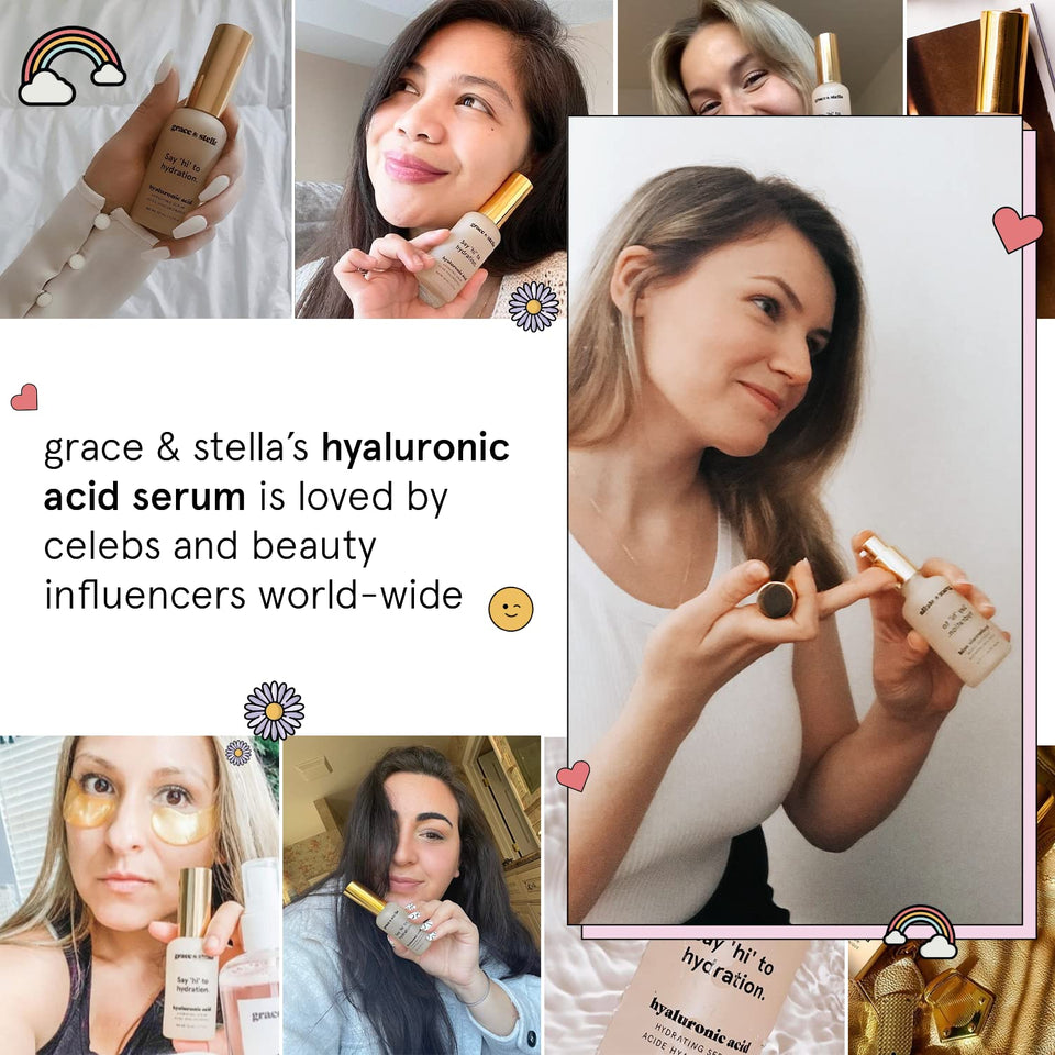 grace & stella Award Winning Hyaluronic Acid Serum (50ml/1.7 fl oz)