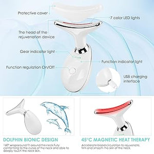 Facial Massager Red-Light-Therapy-for-Face and Neck