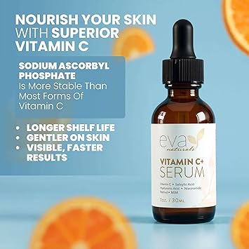 Eva Naturals Vitamin C+ Serum for Face