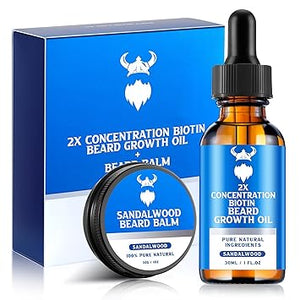 Beard Growth Oil & Beard Balm - Beard Growth Kit