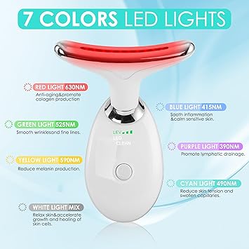 Facial Massager Red-Light-Therapy-for-Face and Neck